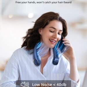Bladeless Rechargeable Neck Fan